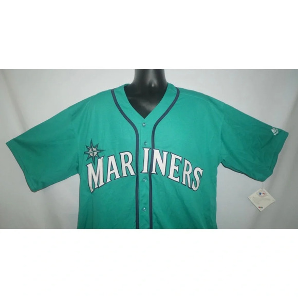 Ken Griffey Jr. Seattle Mariner’s Special Edition 4th of July Jersey XXL - Picture 2 of 9